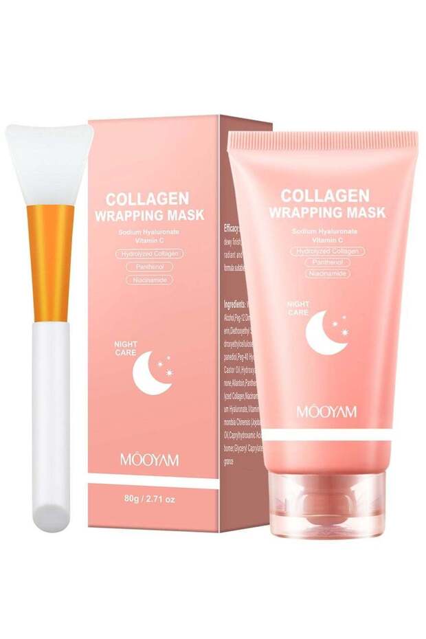 MOOYAM Collagen Night Wrapping Peel-Off Overnight Face Mask - Deep Nourishment