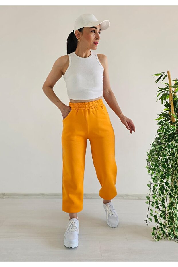 Sioo 3 İp Ş Fleece-Lined Sweatpants