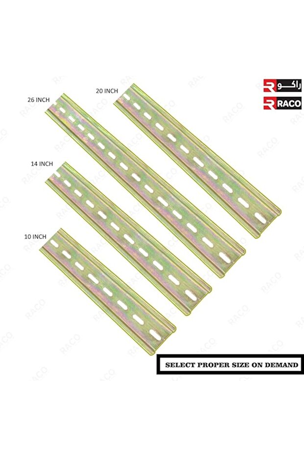 MCB Mounting DB Rail DIN Rail Slotted Iron Mounting Guide (46") - 2
