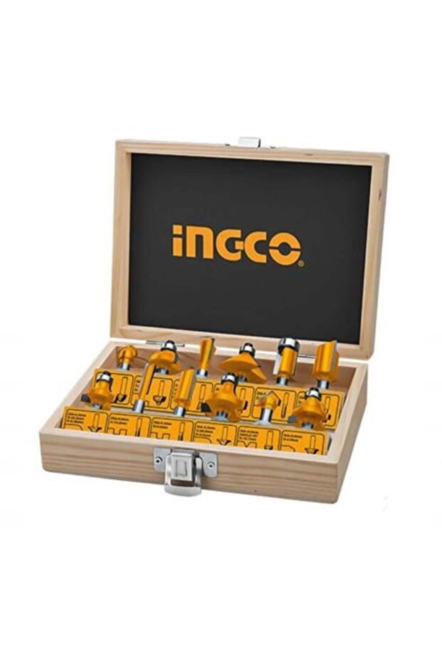 ريشة روتر 6 مل - 12 قطعة -incco