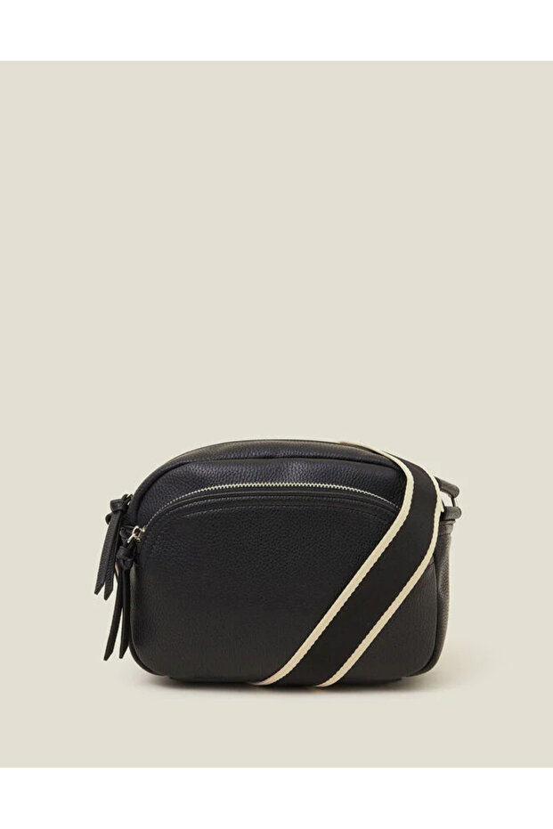 WEBBING STRAP CROSS BODY Black - 4