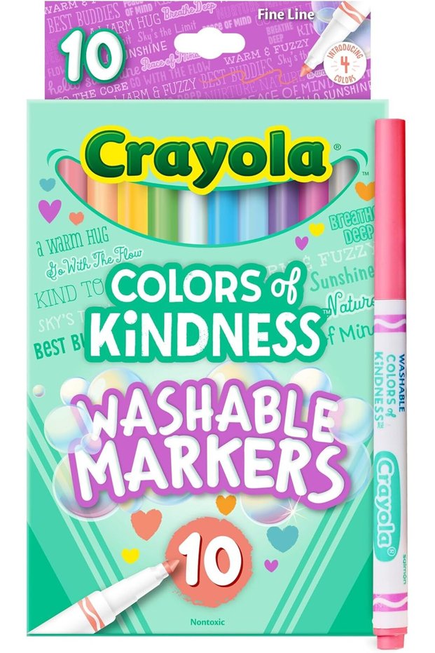 - Colors of Kindness Special Edition Fine Tip Markers, School Supplies, 10 Count, Assorted C