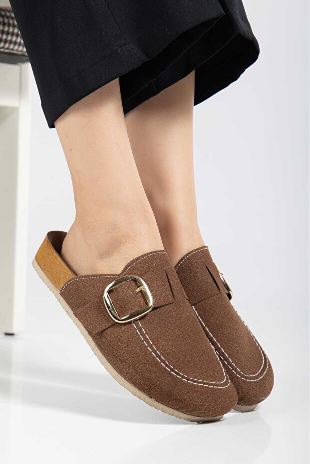 New Season Closed Buckle Women's Slippers Orthopedic Comfortable Sole
