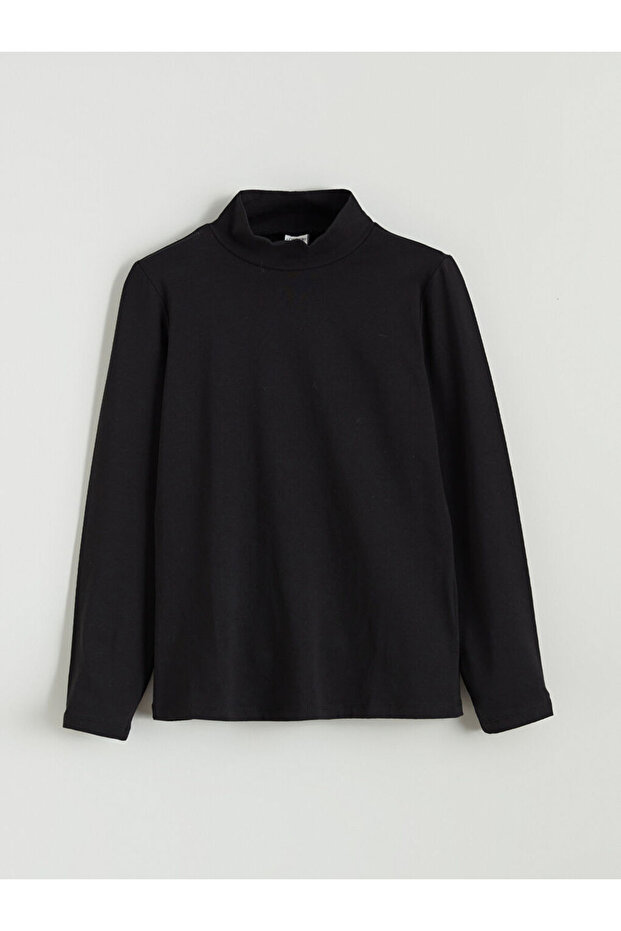 Lcw Kidshalf Turtleneck Girl's T-Shirt
