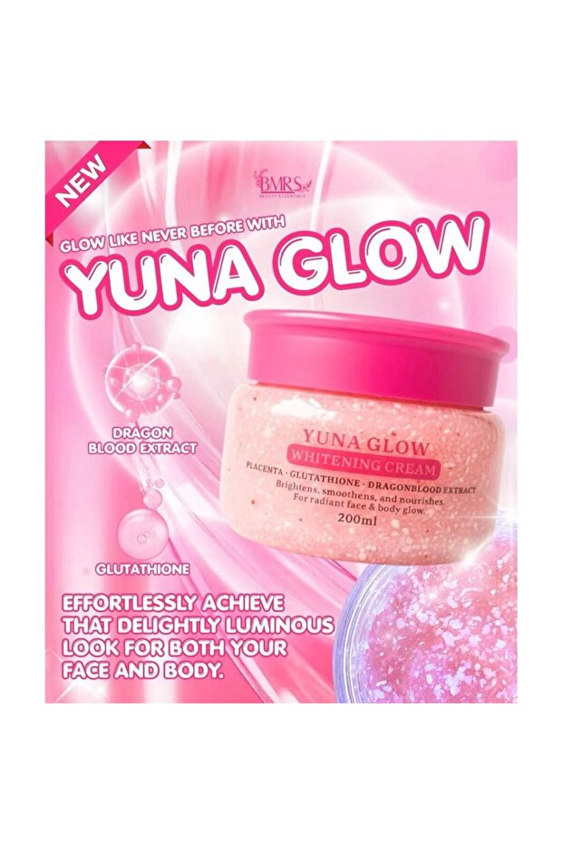 yuna glow whitening cream 200ml