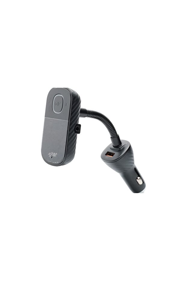 Bluetooth FM Transmitter with Triple USB Charger – USB-C PD 3.0, QC 3.0 - 3