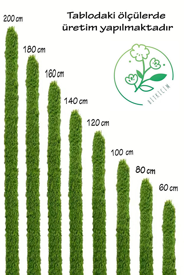 Bitki Destek Çubuğu 60cm (ŞEKİL VERİLEBİLİR-BÜKÜLEBİLİR YOSUN SOPASI) - 3