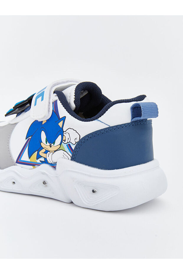 Sonic Baskılı Erkek Bebek Spor Ayakkabı - 6