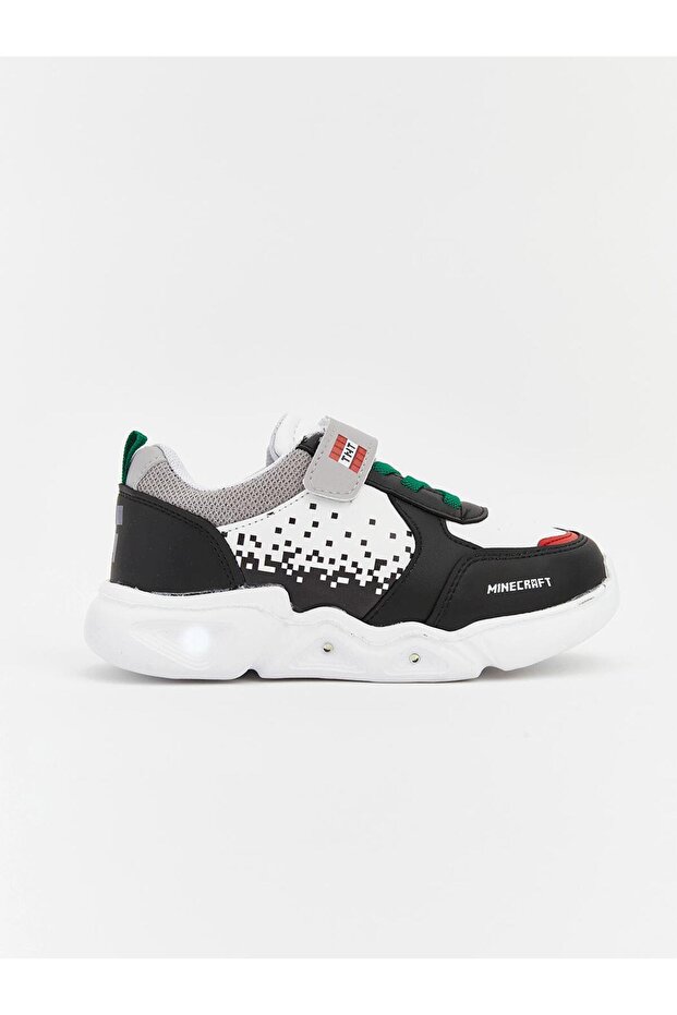 Baby Boy Sneakers with Laces and Velcro