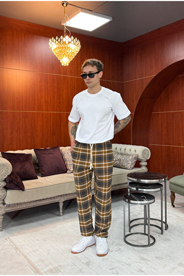 بيجامة منقوشة - 4