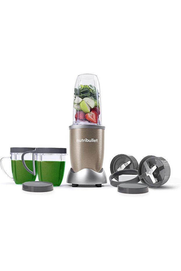 900W 9-piece High-Speed Multi-Function Countertop Blender with Nutrient Extractor, Coppe - 1