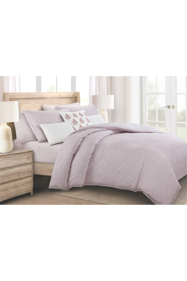 Kali Paisley | 100% Cotton Double 9-Piece Comforter Set | Black friday