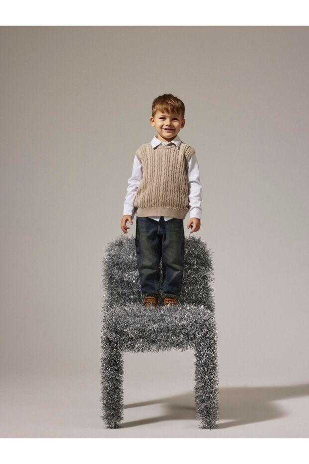 Strickweste Bio-Baumwoll - 5