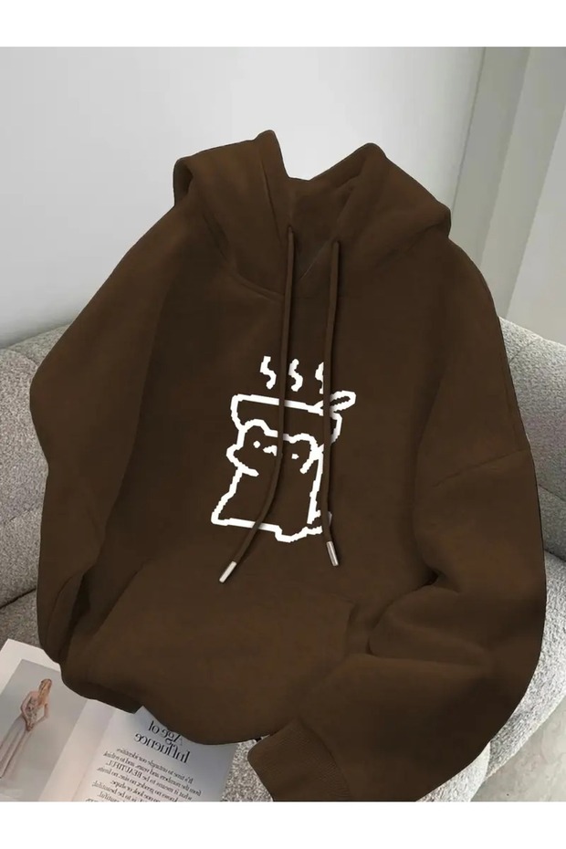 بغطاء رأس سويت شيرت – تصميم دافئ ومريح وعصري - 1