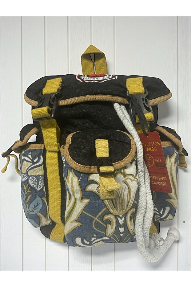 High Quality Single Compartment Vintage Design Unisex Backpack Daily School Trip Camping Trekking Bag Kc Octopus Bag