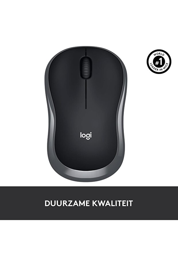 ماوس لاسلكي M185، رمادي سويفت - 7