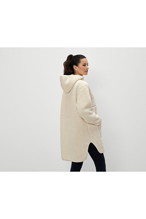 Kadın Teddy Polar Manto - 4
