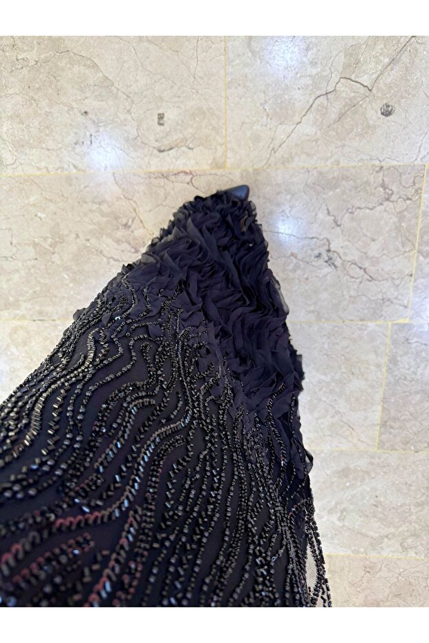 Simli Boncuklu Abiye - 4