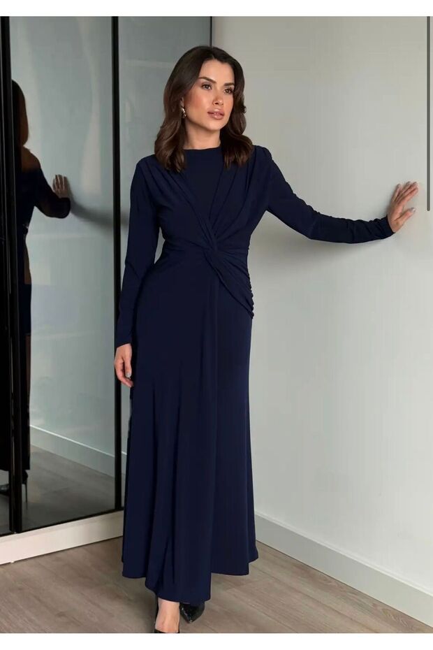 Knot Detail Long Dress