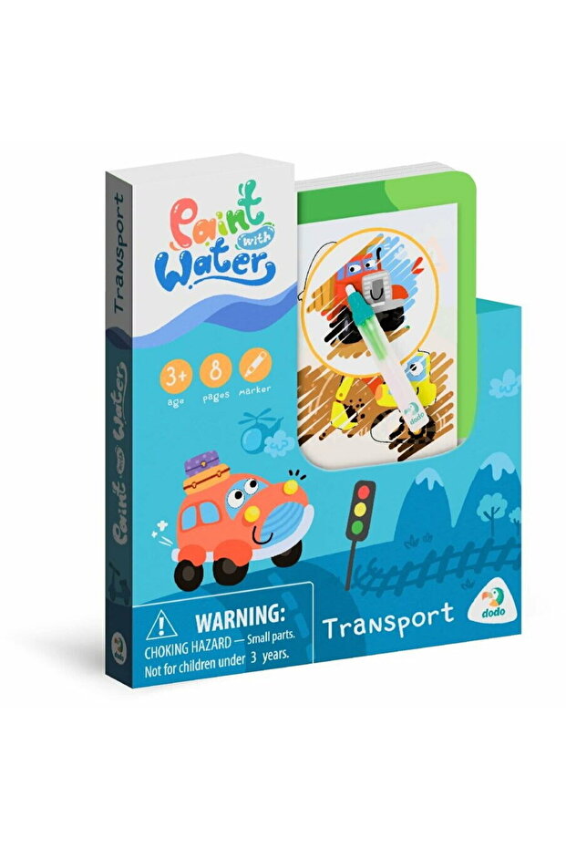 Water coloring set - Vehicles - 1
