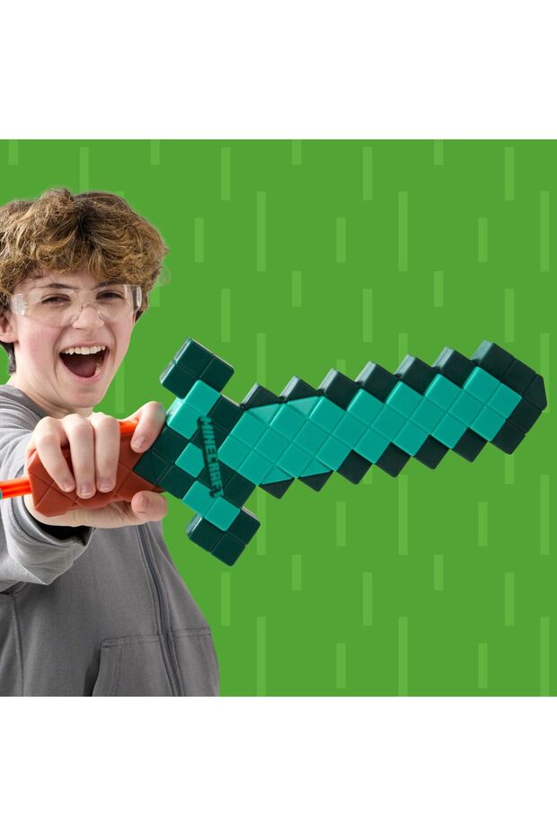 Nerf blaster minecraft диамант - 3