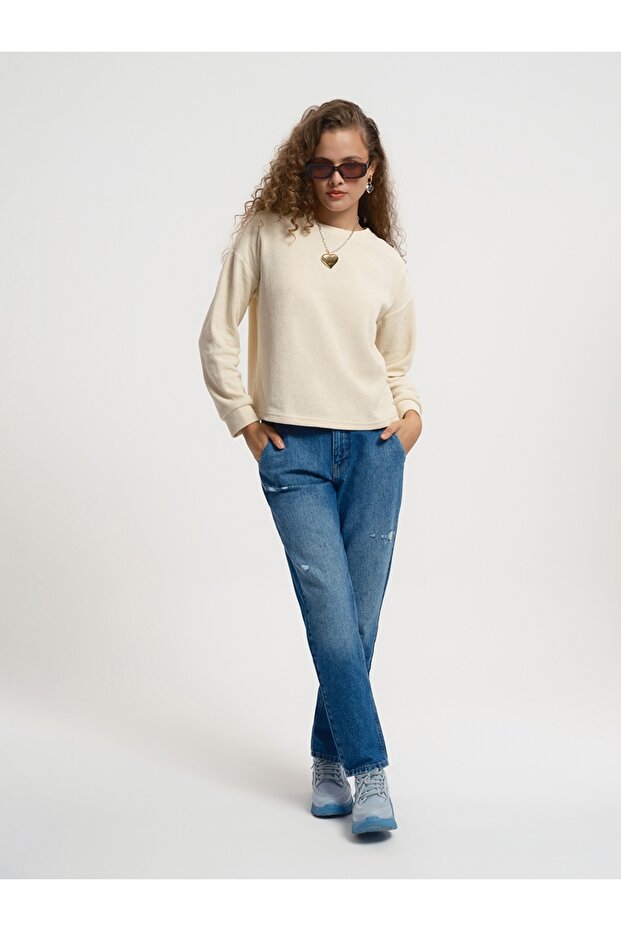 Kadın Sweat LF2033262 - 3