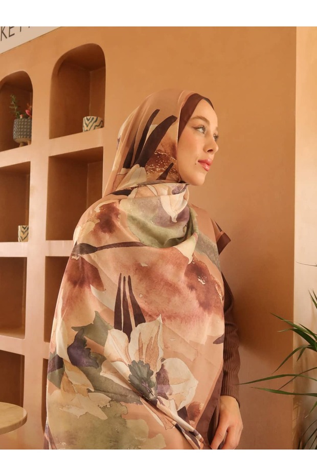 Serella Desen Bambu Şal - 3