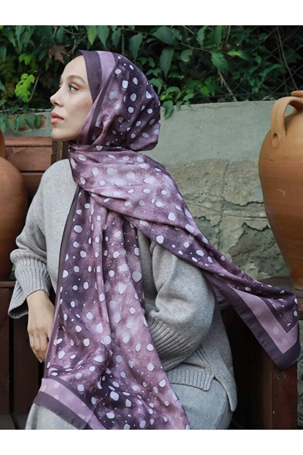 Deer Pattern Lina Shawl - 2