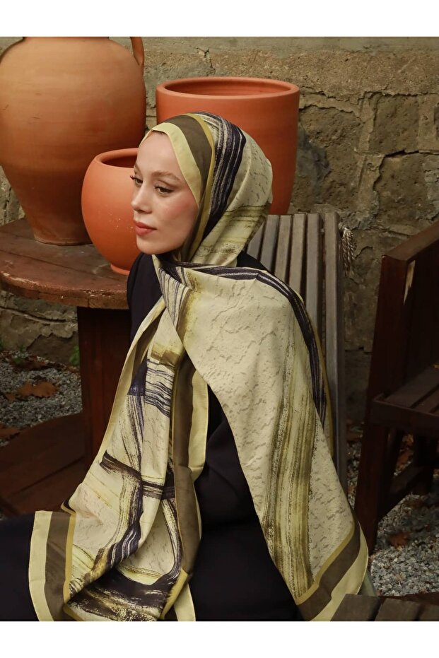 شال ميدسيزار بنمط لينا - 1