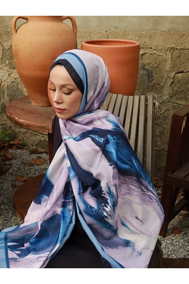 شال لينا بنمط بانش - 2