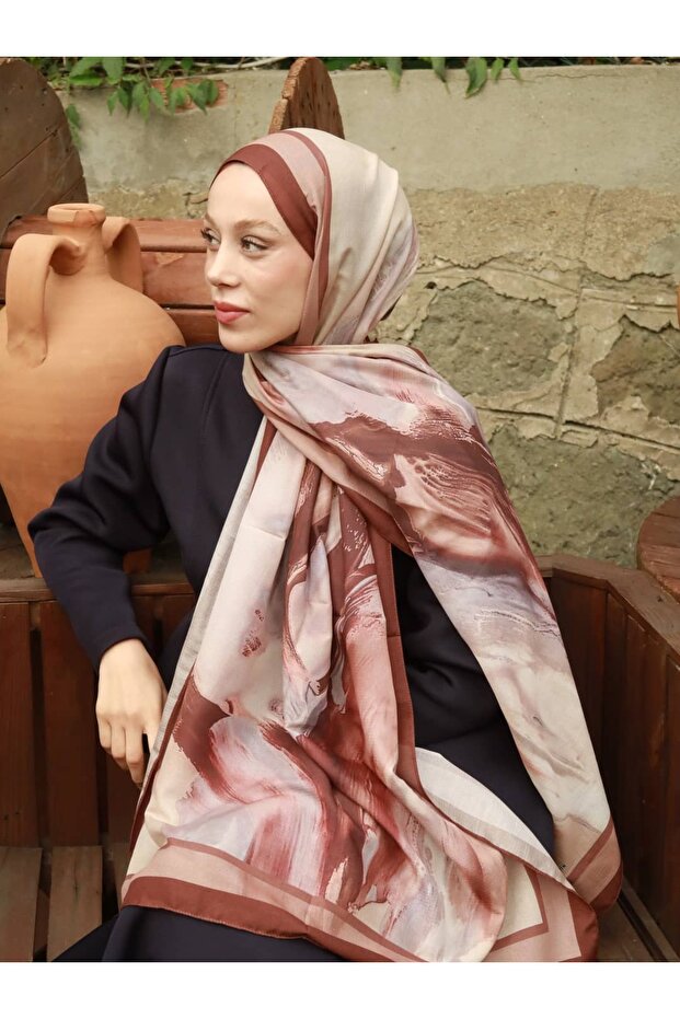 شال لينا بنمط بانش - 1