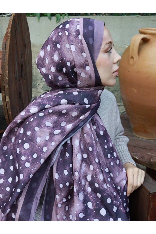 شال لينا بنمط الغزال - 3