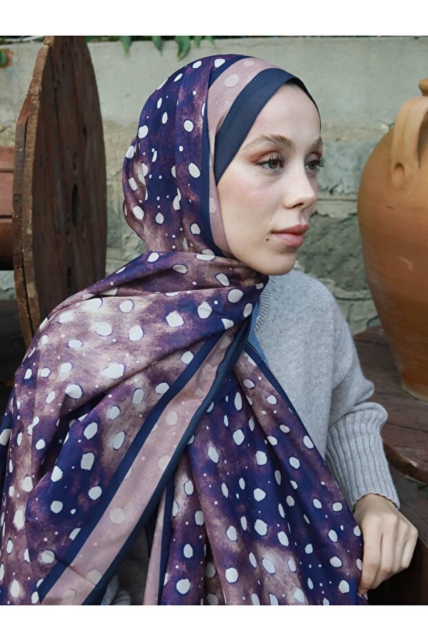 شال لينا بنمط الغزال - 2