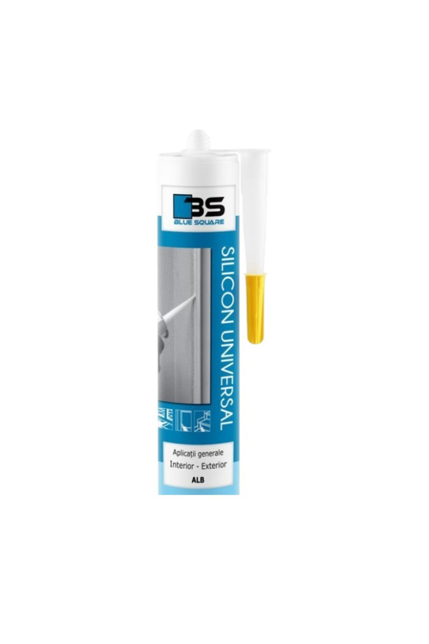 High-quality white universal silicone, single-component, silicone-based - 1