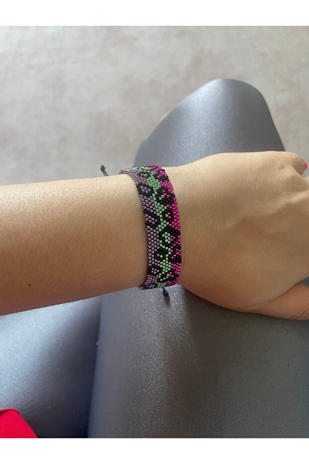Miyuki Leopard Pattern Bracelet