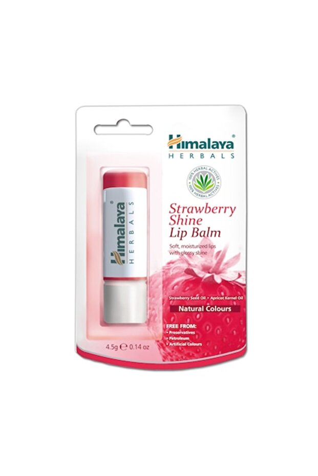 Himalaya lip balm with strawberry extract, 4.5 g