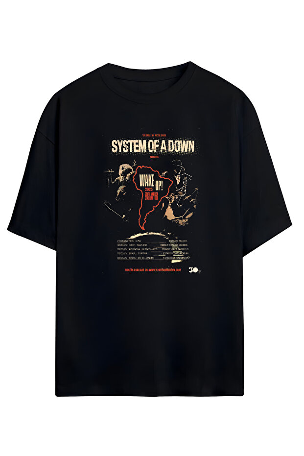 تي شيرت قطني للجنسين من SYSTEM OF A DOWN