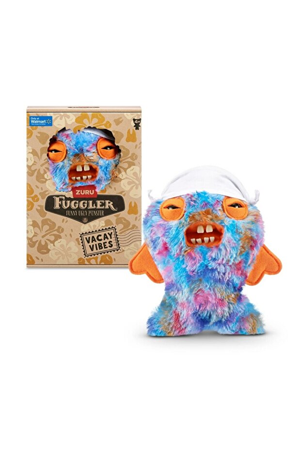 Vacay Vibes Holiday Vibes Zuru Fuggler Funny Plush Toy - Cod Father 22 cm