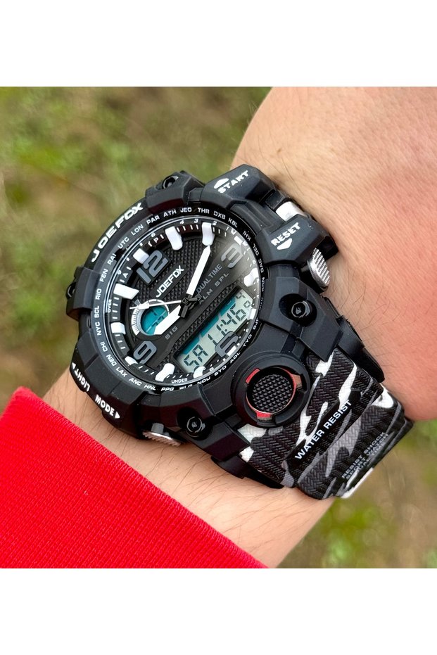 G-Shock Models Are Guaranteed to Be Luminous. Sport Stylish Waterproof Silicone Band Men Wrist Watch