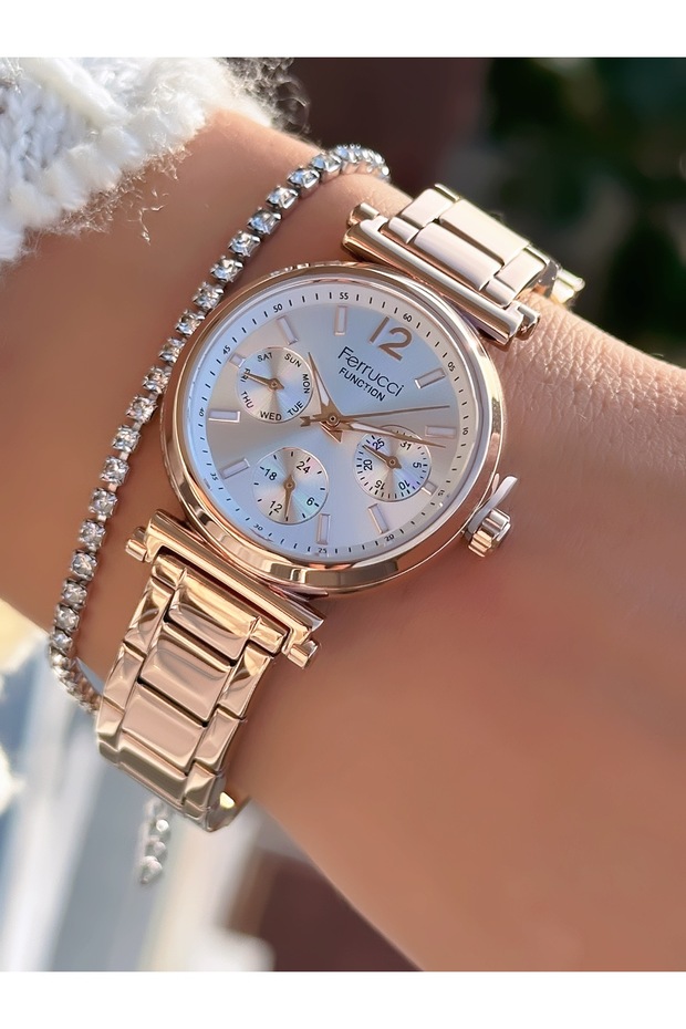 Women's Watch with Steel Cord Function, 3 Atm Waterproof, 2 Years Warranty + Bracelet as a Gift