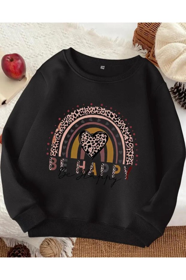 Girls' Behappy Sweatshirt