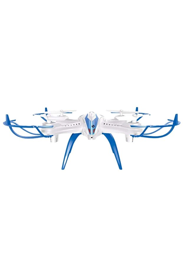 Remote-controlled drone with camera, precise control, 6-8 minutes flight, blue/green, 18x18x6 - 2