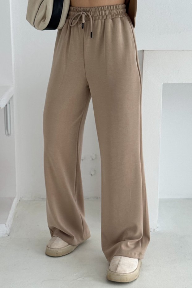 Premium Modal Fabric Wide Leg Palazzo Women's Trousers 1125