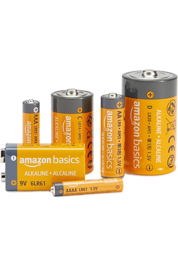 بطاريات قلوية من النوع D - 12 قطعة - 4