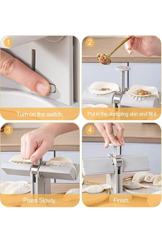 Samosa maker and Qatayef maker, two in just one click, automatic and easy to use - 4