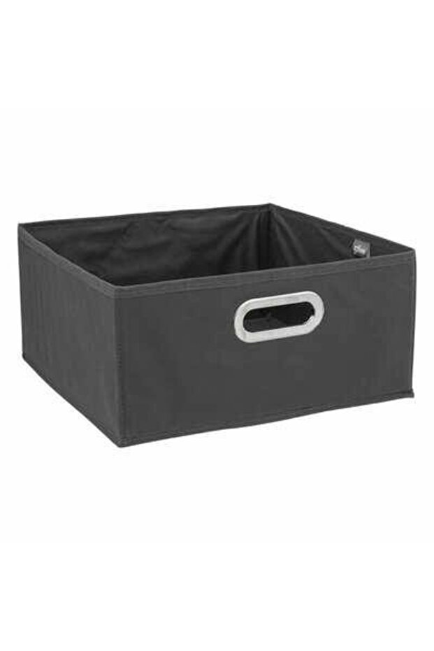 SHELF BOX with handle 31x15cm dark gray - 1