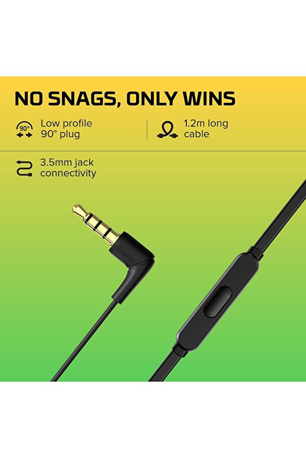 Cloud Earbuds II Wired Gaming with Mic, Black - 3