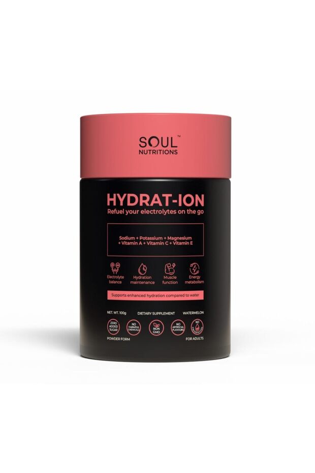 HYDRAT-ION Electrolyte Powder | Hydration & Energy Support | Sugar-Free | Non-GMO &