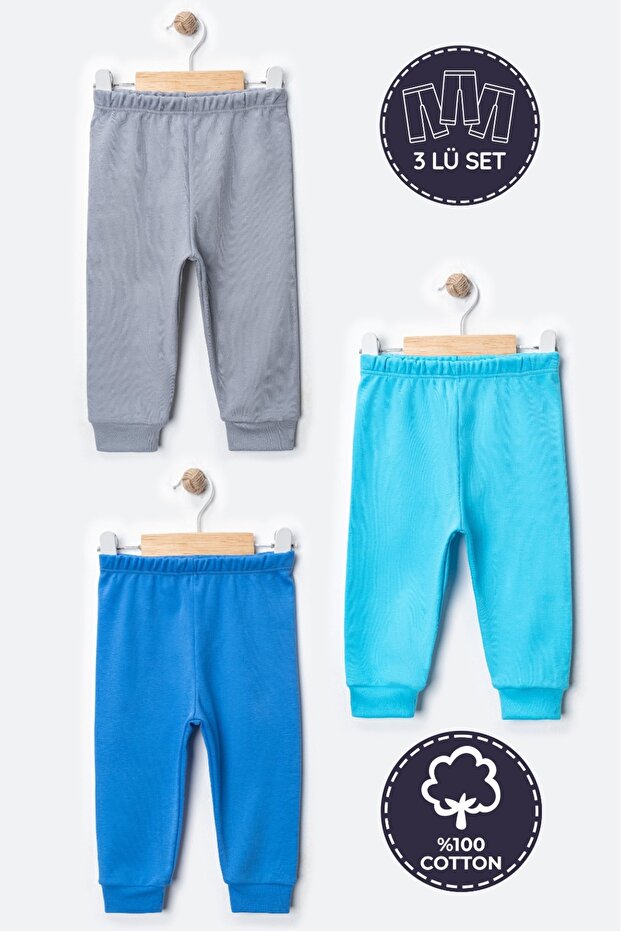 Cotton 3-Pack Single Bottom Sheet