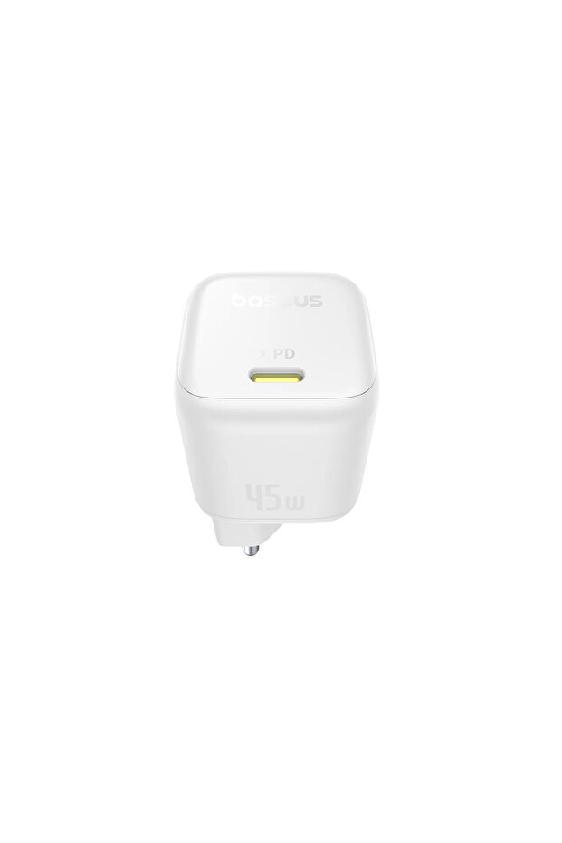 PicoGo GaN Super Hızlı1C 45W Extra Küçük Boyutlu Şarj Cihazı Beyaz - 5